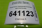 Решетка в передний бампер центральная (до 2008г) (A1648850223) для Mercedes Benz ML-Klass W164 c 2005-2011г