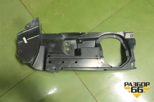 Пыльник переднего бампера правый (5104360020) для Toyota Land Cruiser (300) с 2021г