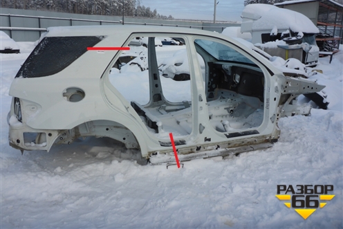 Крыло заднее правое для Mercedes Benz ML-Klass W164 c 2005-2011г