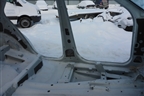 Порог со стойкой левый для Mercedes Benz ML-Klass W164 c 2005-2011г