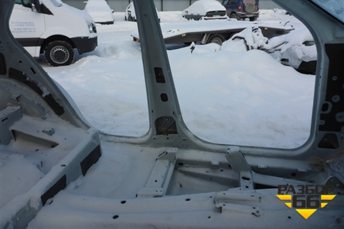 Порог со стойкой левый для Mercedes Benz ML-Klass W164 c 2005-2011г