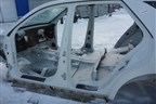 Порог со стойкой левый для Mercedes Benz ML-Klass W164 c 2005-2011г