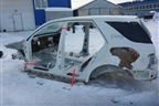 Порог со стойкой левый для Mercedes Benz ML-Klass W164 c 2005-2011г
