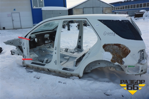 Лонжерон передний левый для Mercedes Benz ML-Klass W164 c 2005-2011г