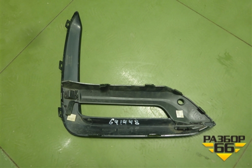 Накладка переднего бампера правая (М-Пакет) (51118092248) для BMW X6 G06 с 2019г