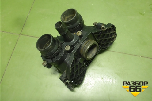 Корпус термостата (в сборе) (AL3Q9K478DB) для Land Rover Range Rover 3 с 2002-2012г