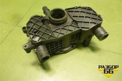 Корпус термостата (в сборе) (AL3Q9K478DB) для Land Rover Range Rover 3 с 2002-2012г
