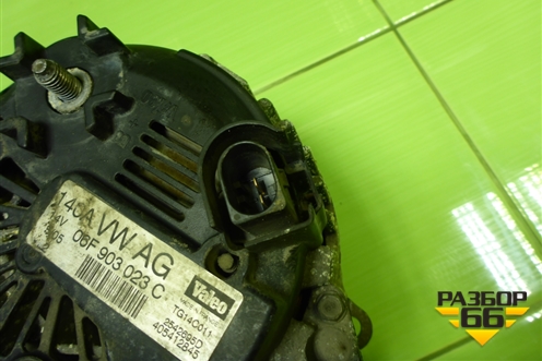 Генератор (2.0л BLY) (06F903023C) для Volkswagen Golf V с 2003-2009г