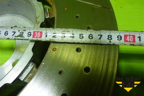 Комплект тормозной системы (перед 390х36mm  зад 360х26mm) (A2054216100 A2054216200) для Mercedes Benz C-Klass W205 с 2014г