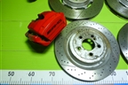 Комплект тормозной системы (перед 390х36mm  зад 360х26mm) (A2054216100 A2054216200) для Mercedes Benz C-Klass W205 с 2014г
