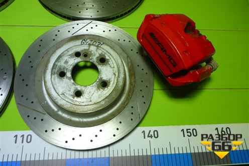 Комплект тормозной системы (перед 390х36mm  зад 360х26mm) (A2054216100 A2054216200) для Mercedes Benz C-Klass W205 с 2014г