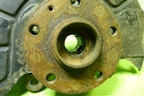 Кулак поворотный передний левый для Volkswagen Golf V с 2003-2009г