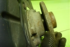 Кулак поворотный передний левый для Volkswagen Golf V с 2003-2009г