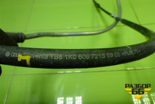 Трос стояночного тормоза (левый) (1K0609721S) для Volkswagen Golf V с 2003-2009г