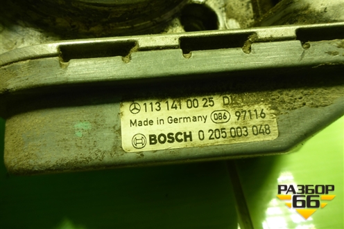 Заслонка дроссельная электрическая (5.0л M113.964) (A1131410025) для Mercedes Benz G-Klass W463 с1989г