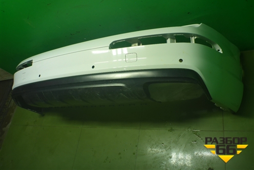 Бампер задний (до 2019г под парктроник) (4M0807511) для Audi Q7 c 2015г (Ку 7)