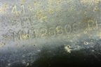 Локер передний правый (MN126808) для Mitsubishi Lancer-9  с 2003-2008г