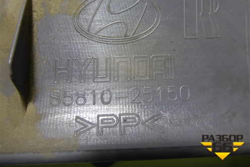 Обшивка стойки лобового стекла левая (8581025150) для Hyundai Aсcent с 2000г
