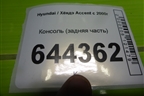 Консоль (задняя часть) (8462125000) для Hyundai Aсcent с 2000г