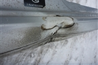 Порог со стойкой левый для Volkswagen Polo (седан) с 2010г
