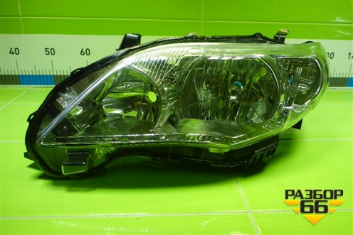 Фара левая (после 2010г галоген дубликат) (8117012D80) для Toyota Corolla (E15) с 2006-2013г