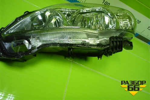 Фара левая (после 2010г галоген дубликат) (8117012D80) для Toyota Corolla (E15) с 2006-2013г