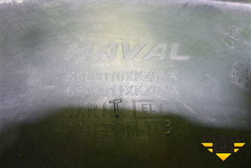 Накладка декоративная на переднюю панель (5509010XKZ0YA) для Haval M6 с 2021г