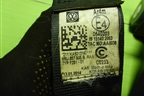 Ремень безопасности задний левый (6RU857805B) для Volkswagen Polo (седан) с 2010г
