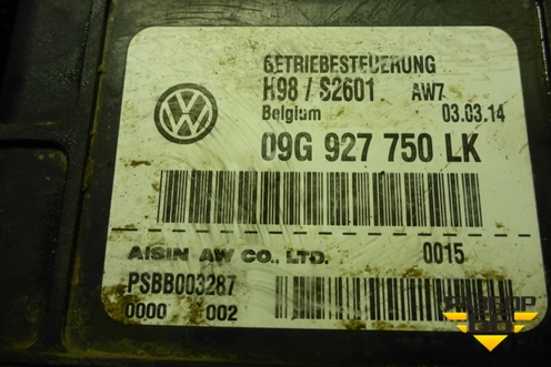 Блок управления АКПП (09G927750LK) для Volkswagen Polo (седан) с 2010г