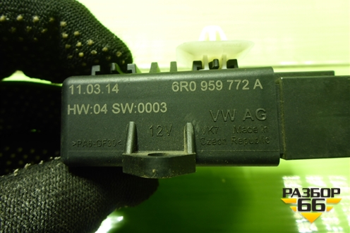 Блок электронный (подогрев сидений) (6R0959772A) для Volkswagen Polo (седан) с 2010г