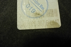 Покрытие напольное (6RU863367B) для Volkswagen Polo (седан) с 2010г