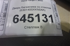 Дверь багажника со стеклом (6301400XKN04A) для Haval Dargo с 2022г