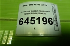 Накладка двери передней правой (на рамку) (51337299532) для BMW X5 F15 с 2013г