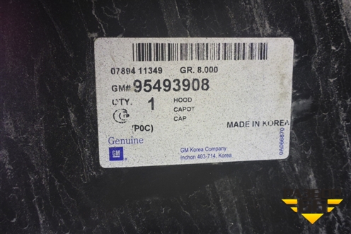 Капот (новый, крашеный) (95493908) для Opel Antara с 2007г