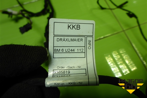 Проводка двери задней левой (9365819) для BMW X5 F15 с 2013г
