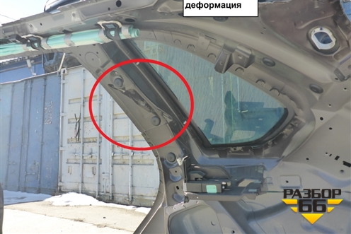 Крыло заднее правое для BMW X5 F15 с 2013г