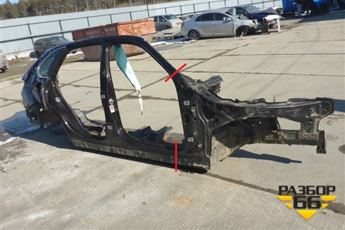 Лонжерон передний правый для BMW X5 F15 с 2013г