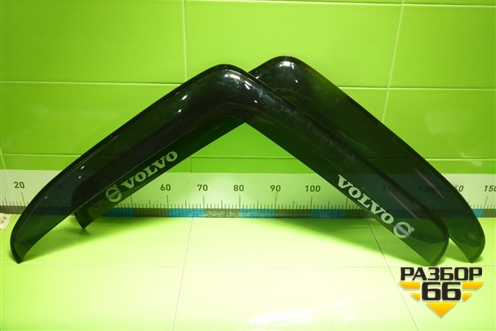 Ветровик на дверь (комплект) для Volvo TRUCK FH с 2002-2008г (ФШ)