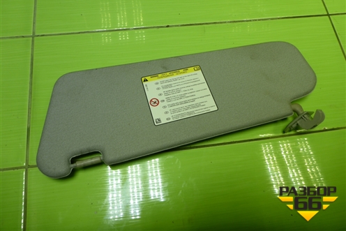Козырёк солнцезащитный правый для Chevrolet Aveo (T250) с 2005-2011