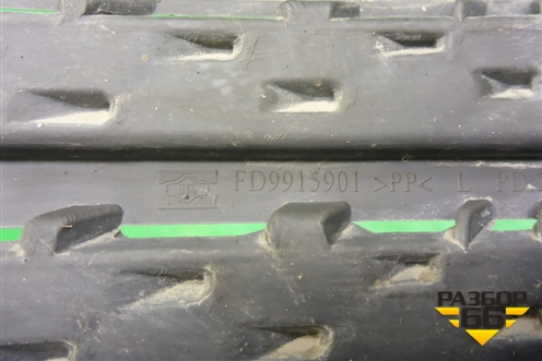 Решетка в передний бампер левая (дубликат) (FD9915901) для Ford Fiesta с 2001-2008г