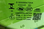 Стекло лобовое (с обогревом под датчик дождя) (555000475AA) для OMODA C5 с 2022г