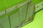 Накладка переднего бампера нижняя (5N0807532) для Volkswagen Tiguan с 2007-2011г