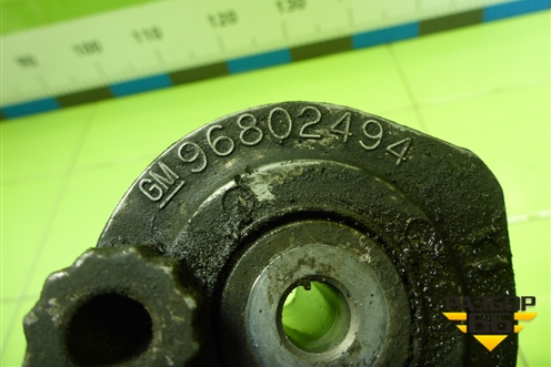 Кронштейн ролика натяжителя (1.4л F14D4) (96802494) для Chevrolet Aveo (T250) с 2005-2011