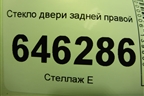 Стекло двери задней правой для VAZ Kalina/Калина