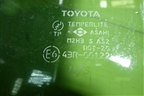 Стекло двери задней левой для Toyota Yaris с 1999-2005г