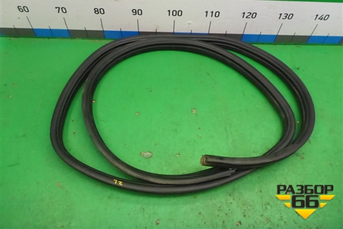 Уплотнитель двери задней левой для Nissan Qashqai (J10E) с 2006-2013г