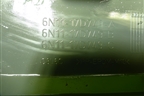 Накладка переднего бампера правая (6N1117D749A) для Ford Fusion с 2002г