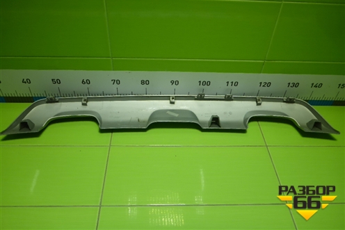 Накладка заднего бампера (StepWay) (850700447R) для Renault Sandero с 2013-2022г