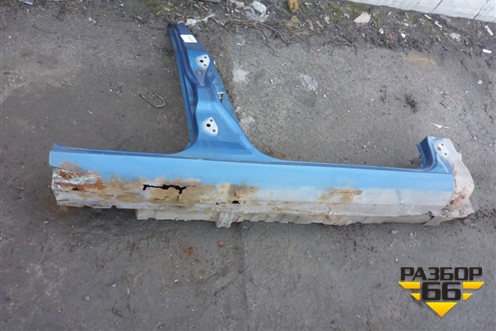 Порог со стойкой правый для Chevrolet Lanos с 2004г