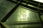 Накладка переднего крыла левого (уголок) (C2356916Y) для Mazda Mazda 5 с 2005-2010г